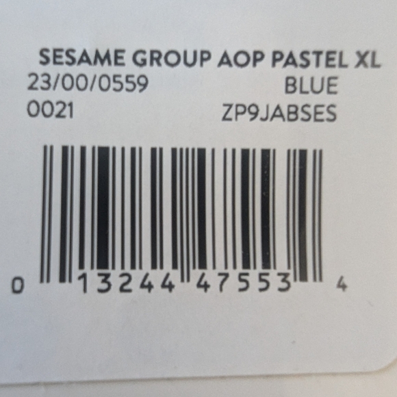 Sesame Street Men's Sleep Pant, XL 40-42, elastic waist, drawstring, pockets - Picture 4 of 7